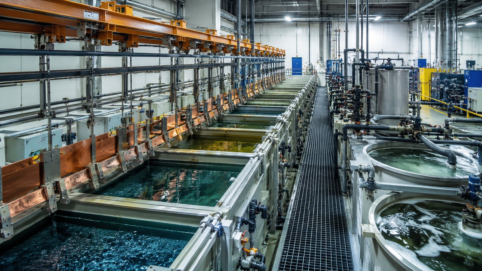 Electroplating and industrial wastewater