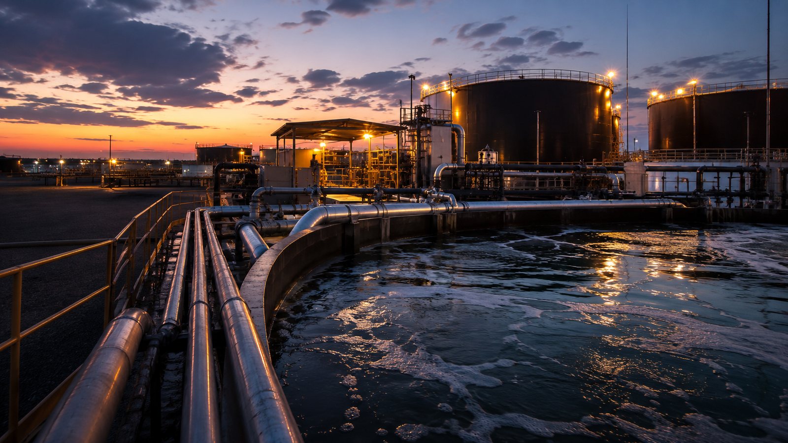 Produced water treatment