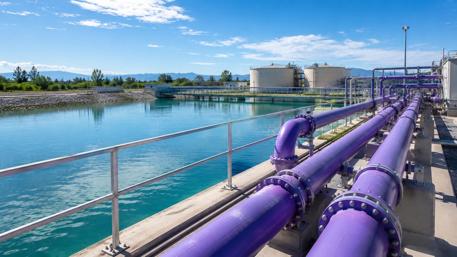 Clarified water for reuse